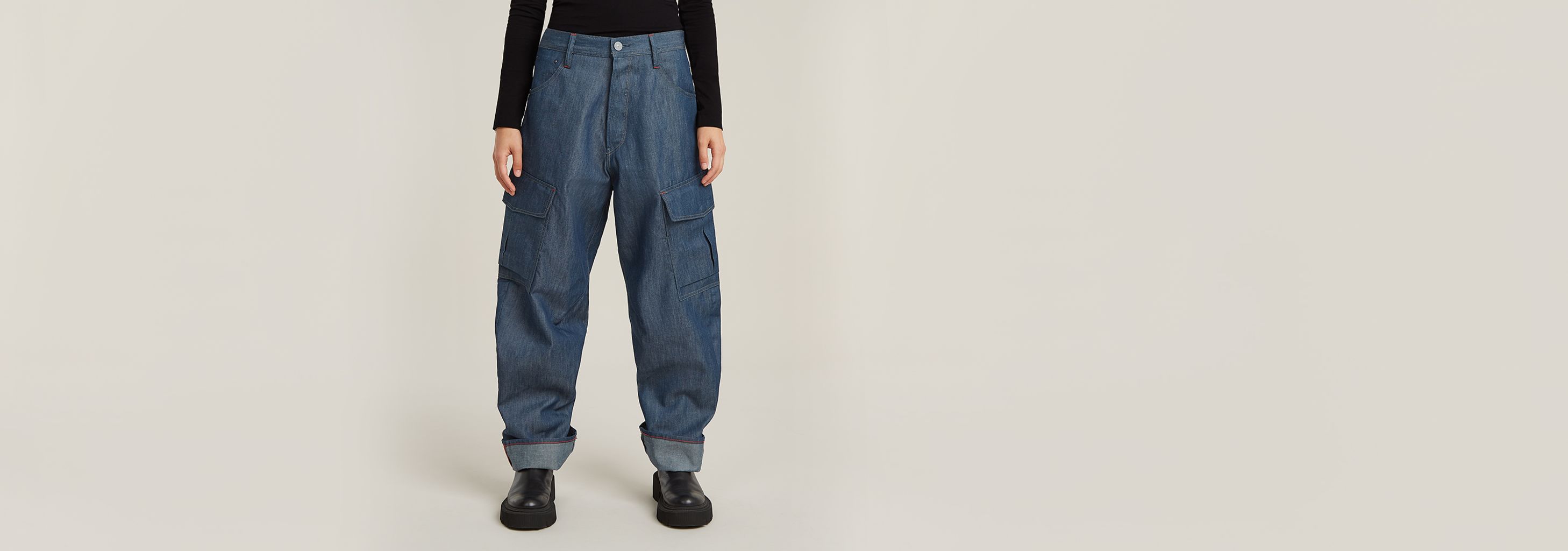 Cargo 3D Boyfriend Pants | Dark blue | G-STAR® US
