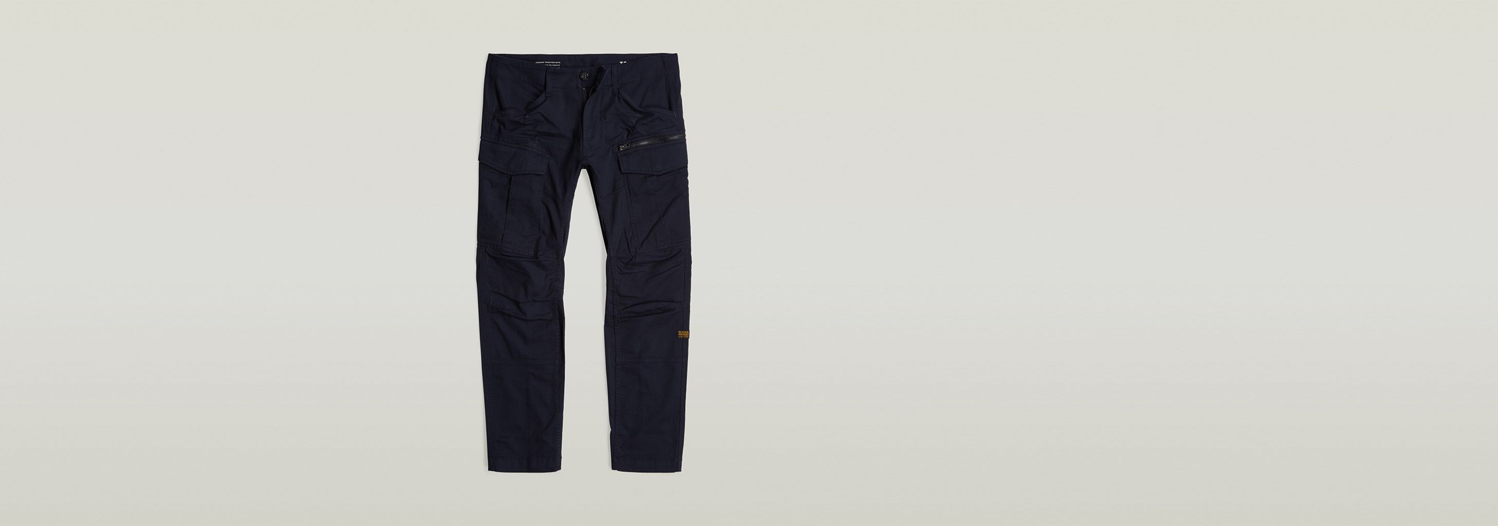 Zip Cargo Pants 3D Tapered | Dark blue | G-STAR® ZA