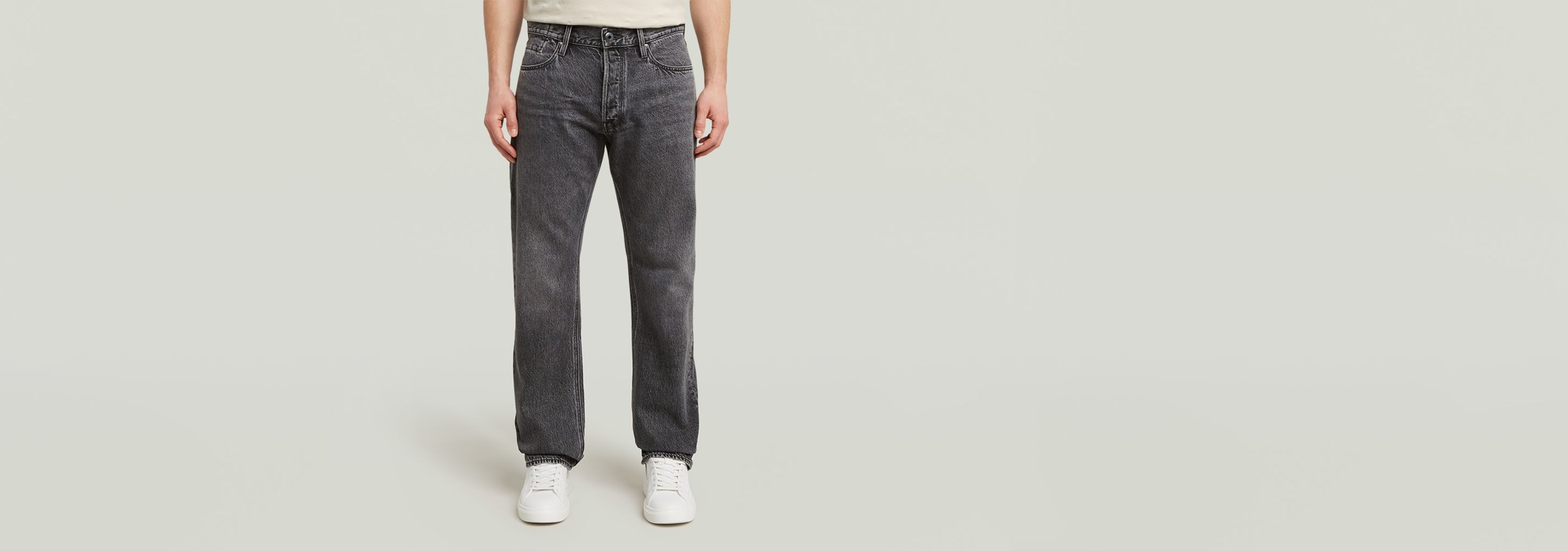 ★★ ★★ Here Gray 90s Straight Fit Denim J22338 Frame Straight Leg Jeans Grey Mid-Rise Cropped & 5 Pockets