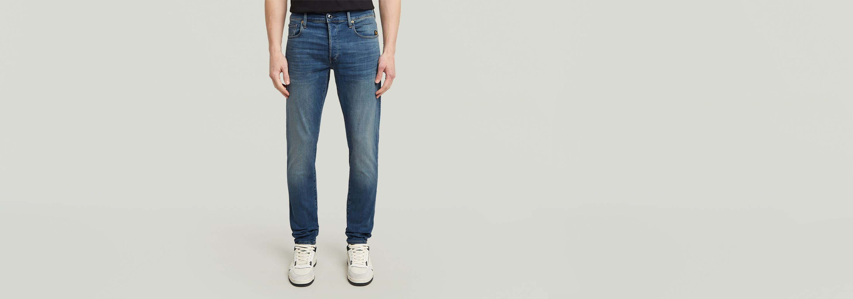 Jean 3301 Slim | Bleu moyen | G-STAR® FR