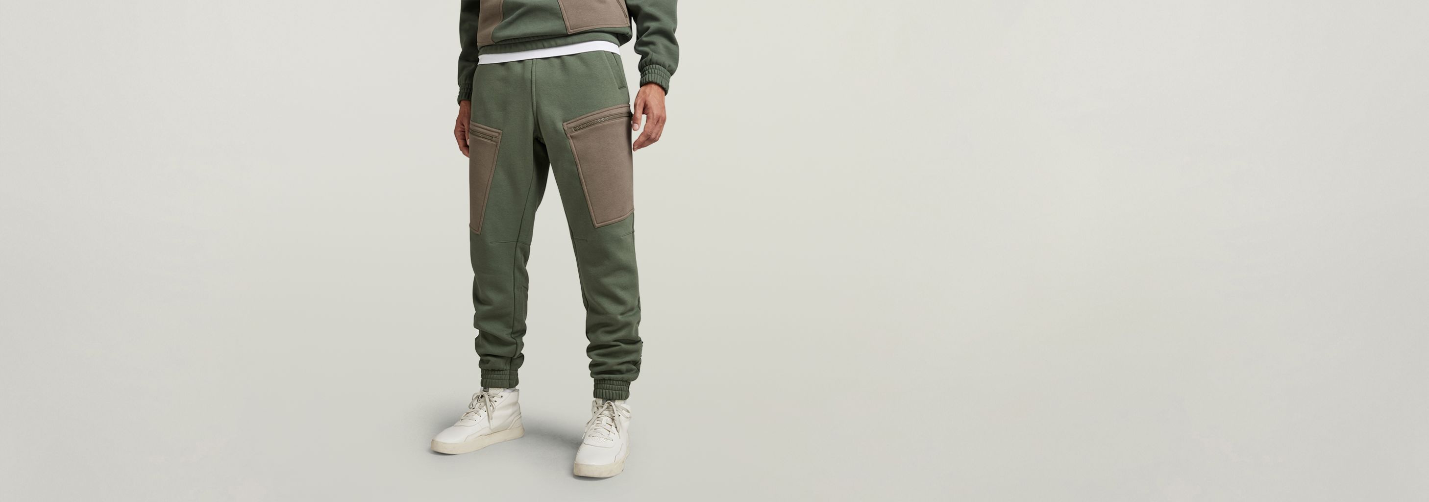 Multi Pocket Sweatpants | Green | G-STAR® US