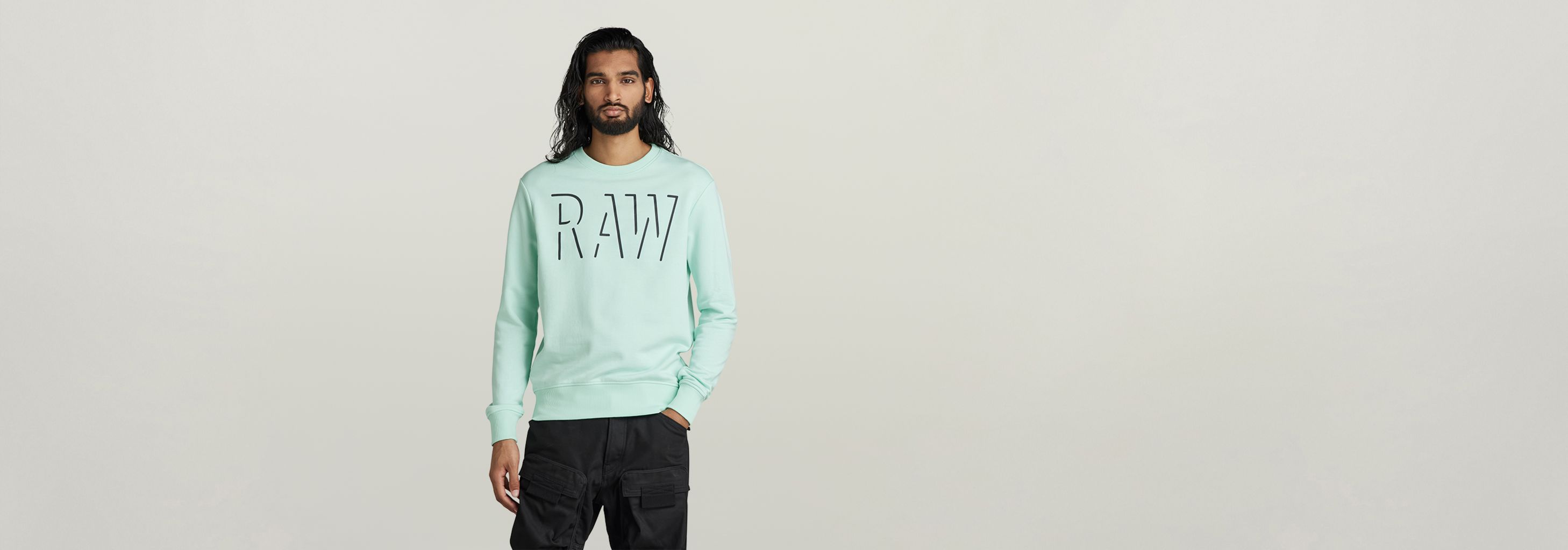 RAW Graphic Sweater | Green | G-STAR® US