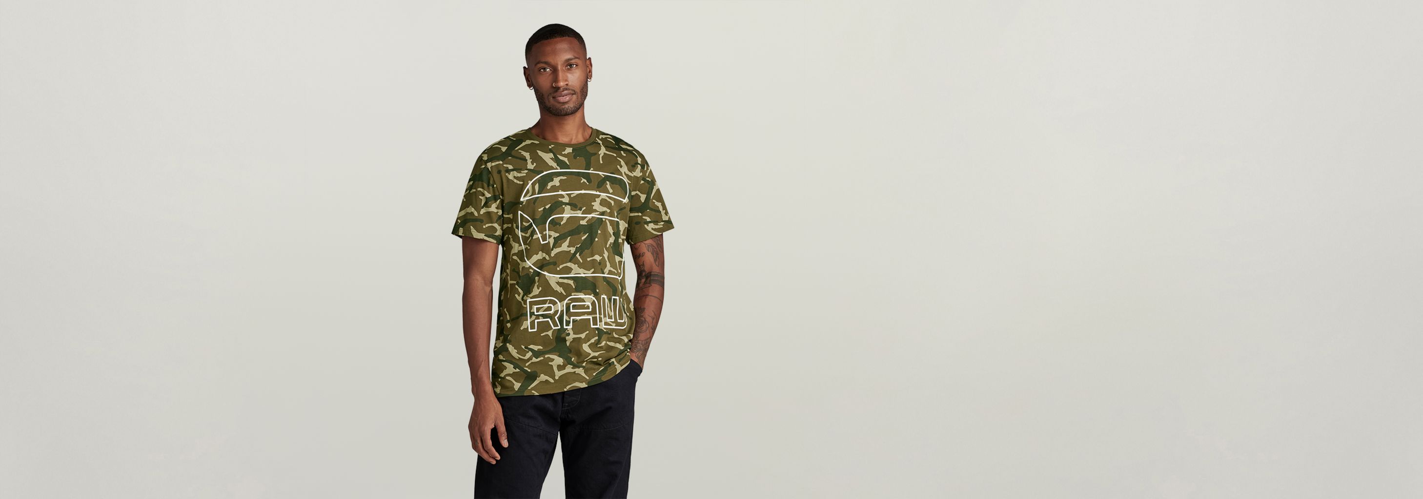 Camo Graphic T-Shirt | Multi color | G-STAR® US