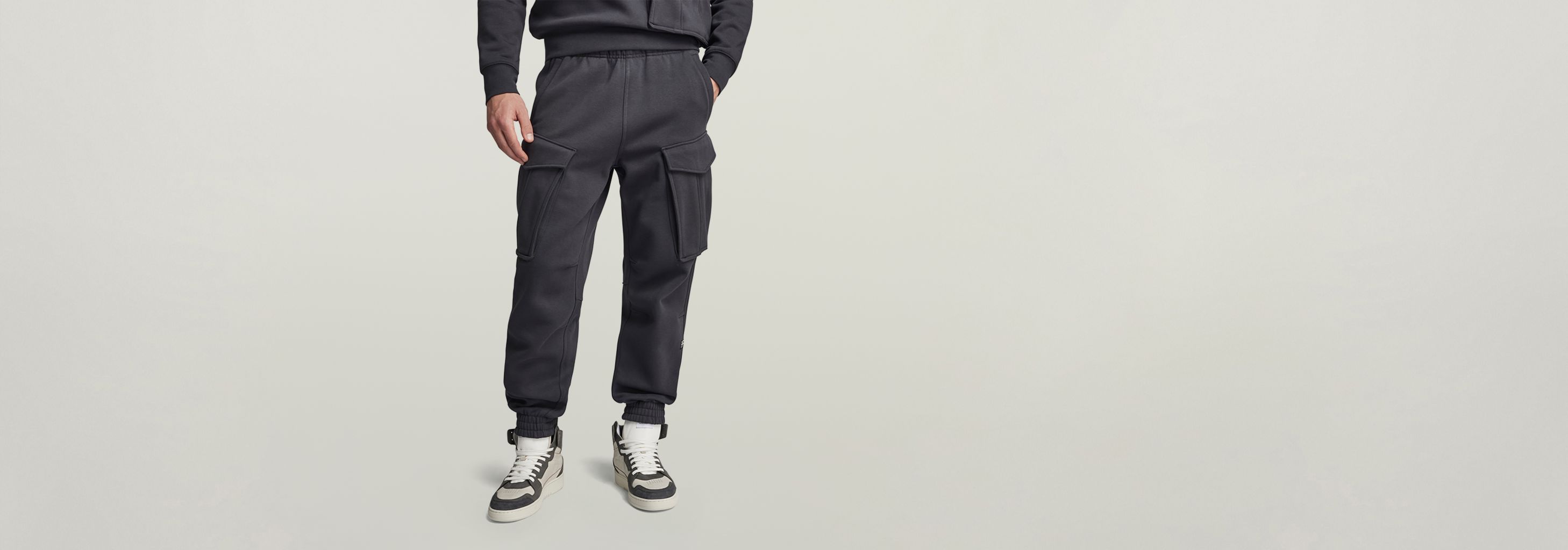 ◆THE COLDEST MOMENT◆ TCM cargo half sweat pants grey 24042 ◇THE COLDEST MOMENT◇ TCM cargo half sweat pants grey 24042