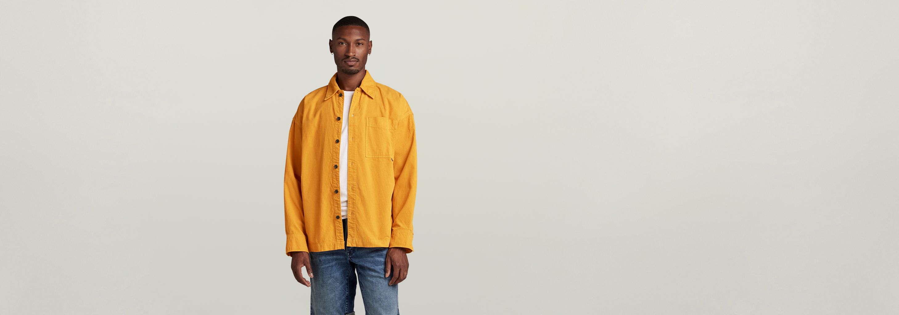 Tシャツ・カットソー Yellow Silk Sheer Fine Knit T-Shirt Kith Mustard Yellow Cotton Knit Logo Printed Crewneck T