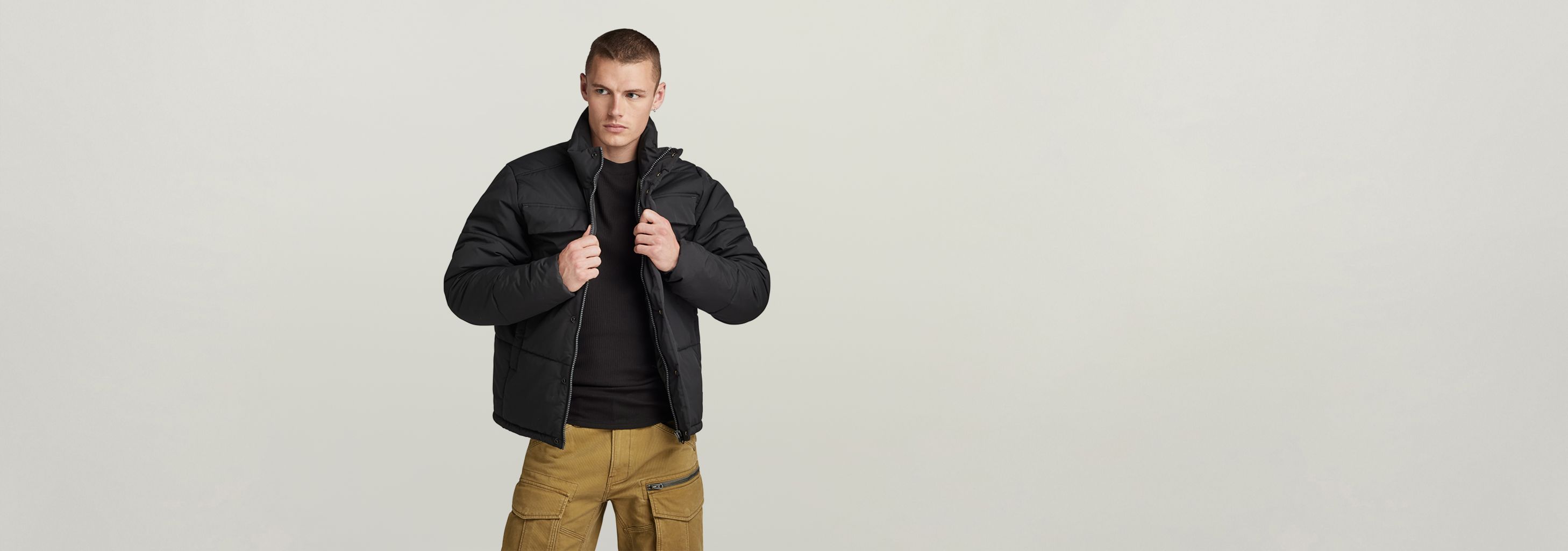 Foundation Padded Jacket | Black | G-STAR® US