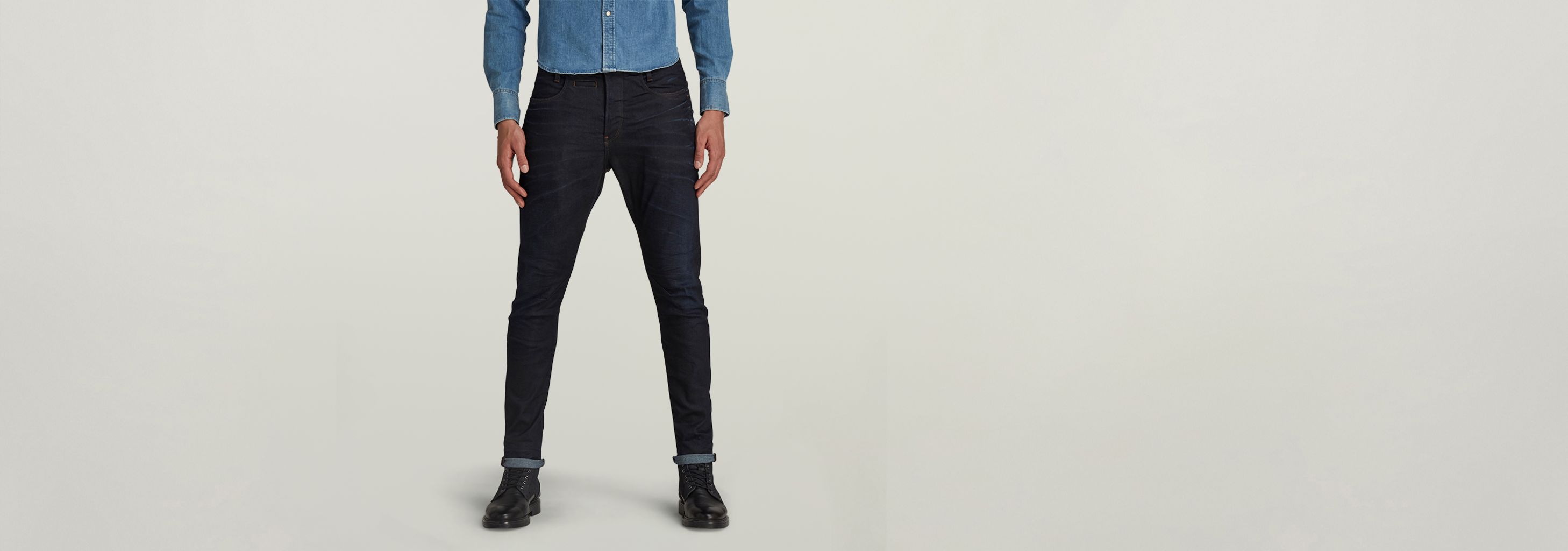 D-Staq 3D Slim Jeans | ダークブルー | G-STAR® JP