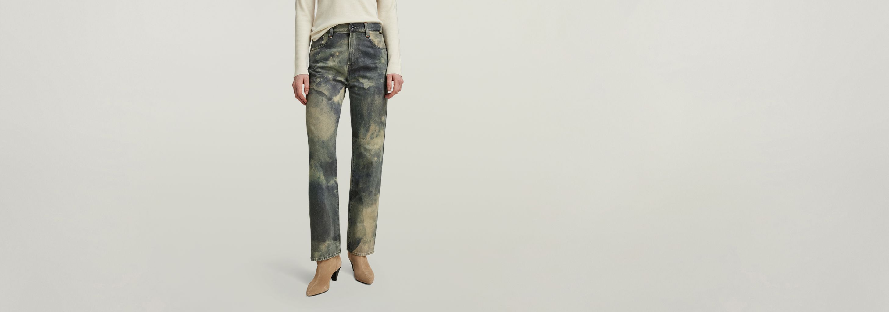 Viktoria High Straight Jeans | Multi color | G-STAR® US