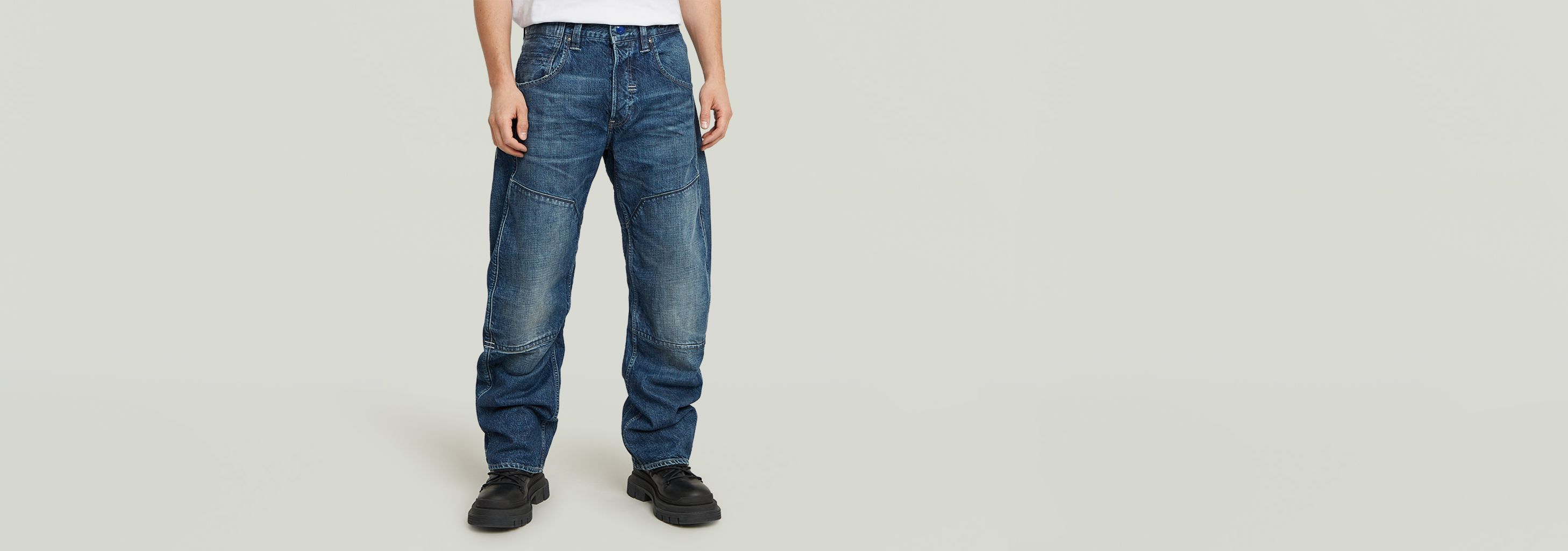 G-STAR Origins Bend 3D Loose Selvedge Jeans | Dark blue | G