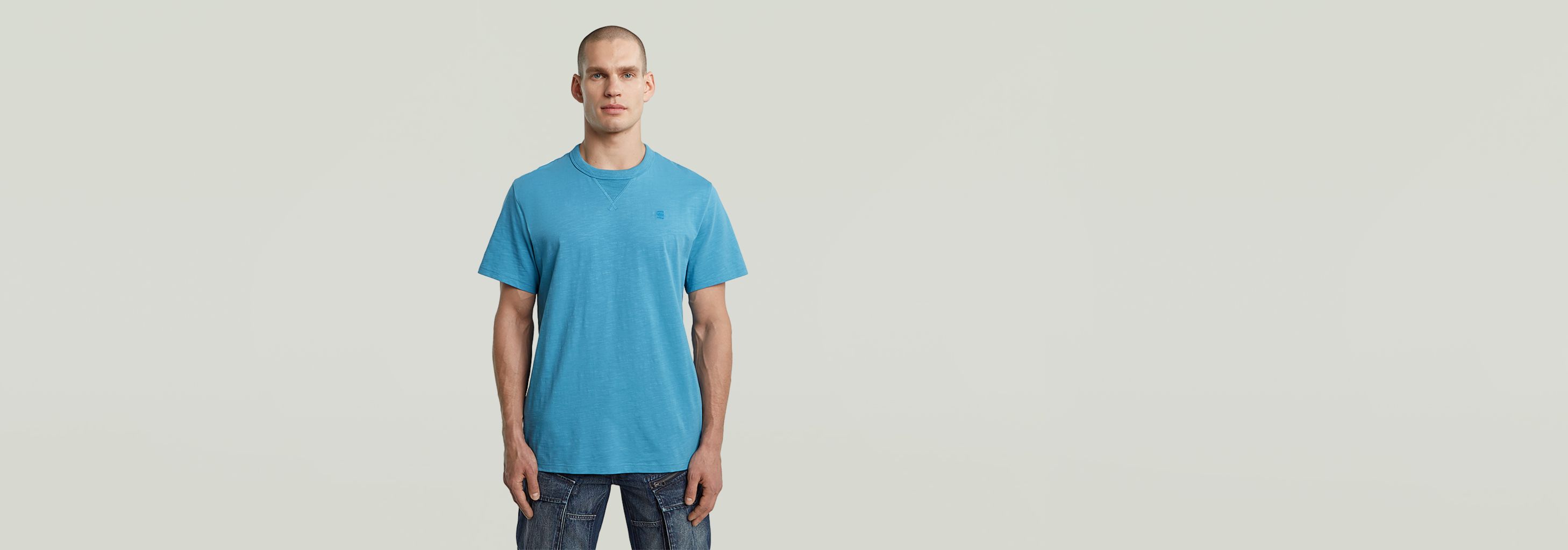Nifous T-Shirt | Medium blue | G-STAR® US