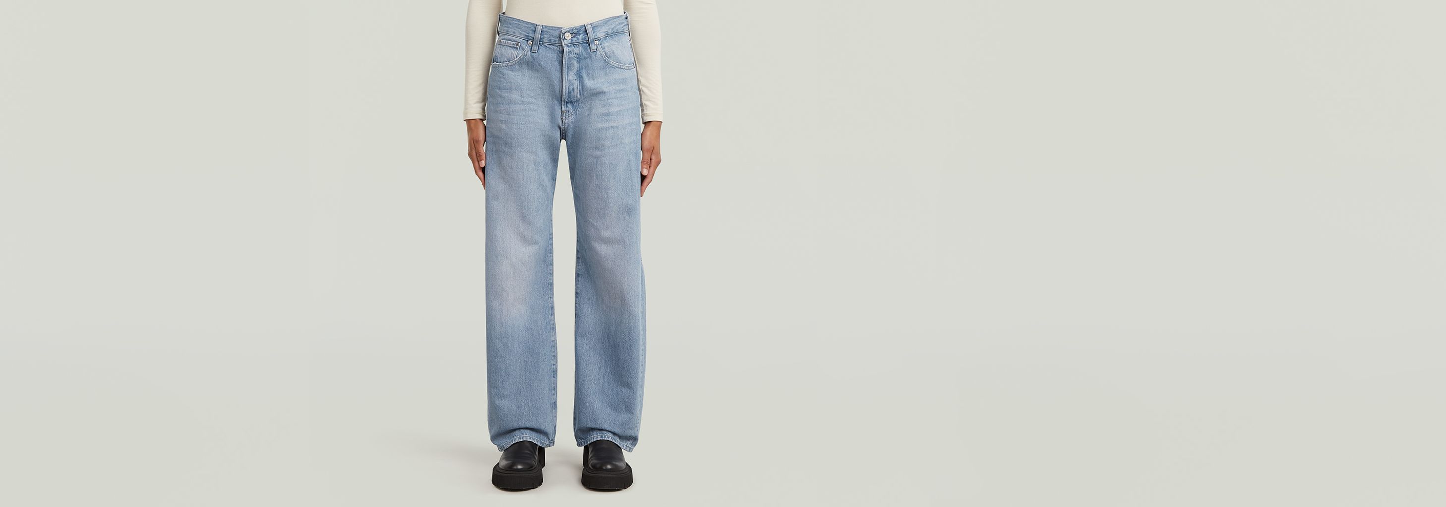 │Odd Studio│ Slit bootcut denim pants LIGHT BLUE OO3FFDP10 Men Denim Pants Flared Bootcut Jeans Loose Trousers Slit
