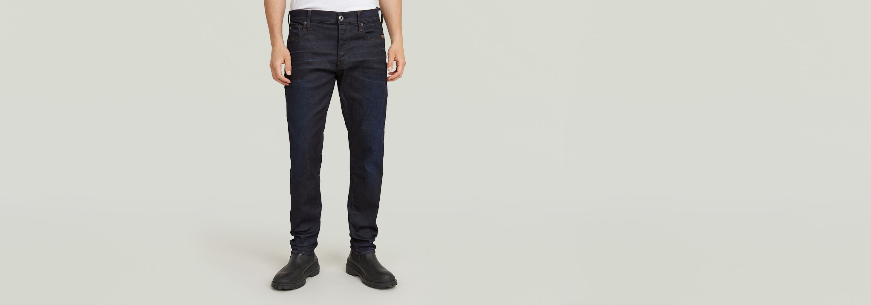 3301 Regular Tapered Jeans | ダークブルー | G-STAR® JP