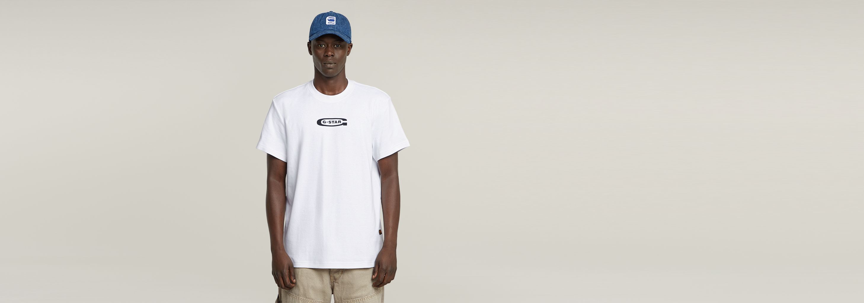 送料込★G-Star★Old Skool Logo Tシャツ Old Skool Logo Boxy T-Shirt | Black | G-STAR® US