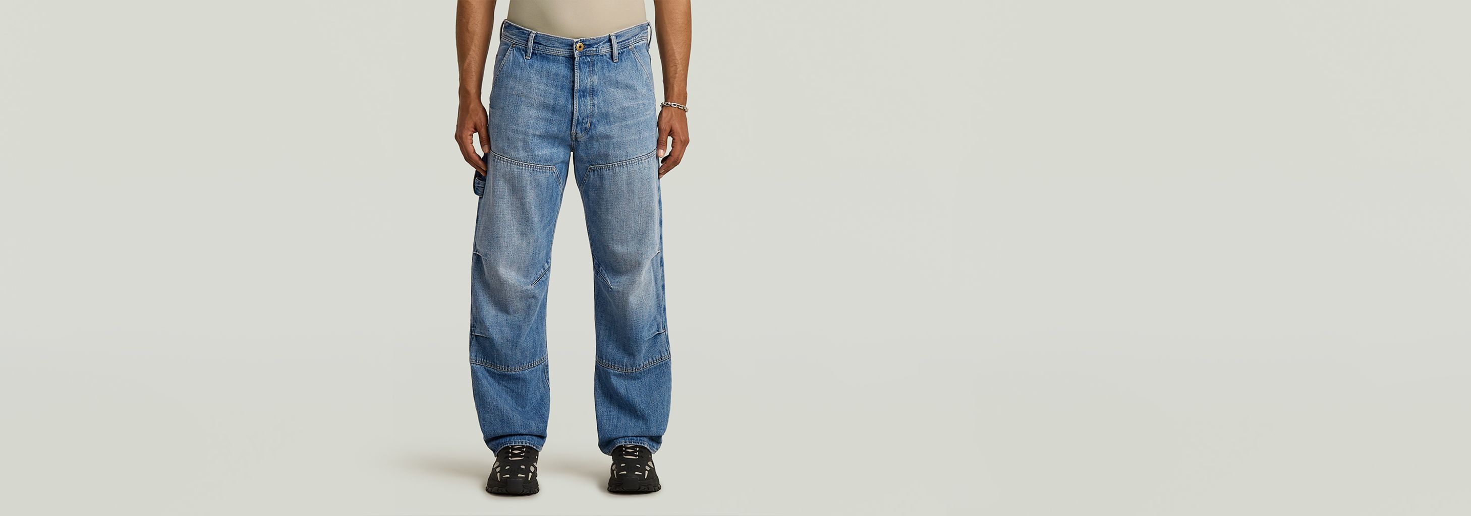 Carpenter 3D Loose Jeans | ミディアムブルー | G-STAR® JP