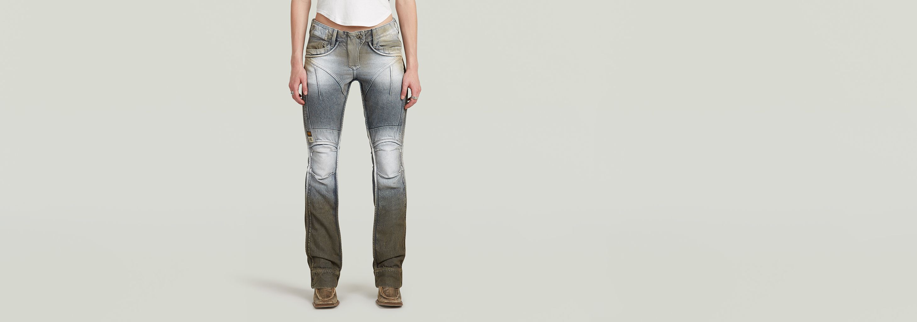 【YOURNUS】Revolver Pigmented Cargo Denim YOURNUS (ユアノス) - リボルバーピグメントカーゴデニム