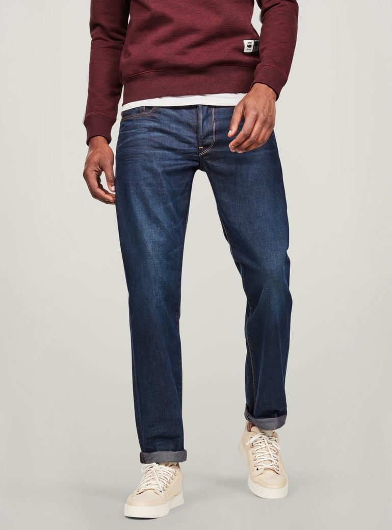 3301 Straight Jeans | Dark blue | G-Star RAW® US