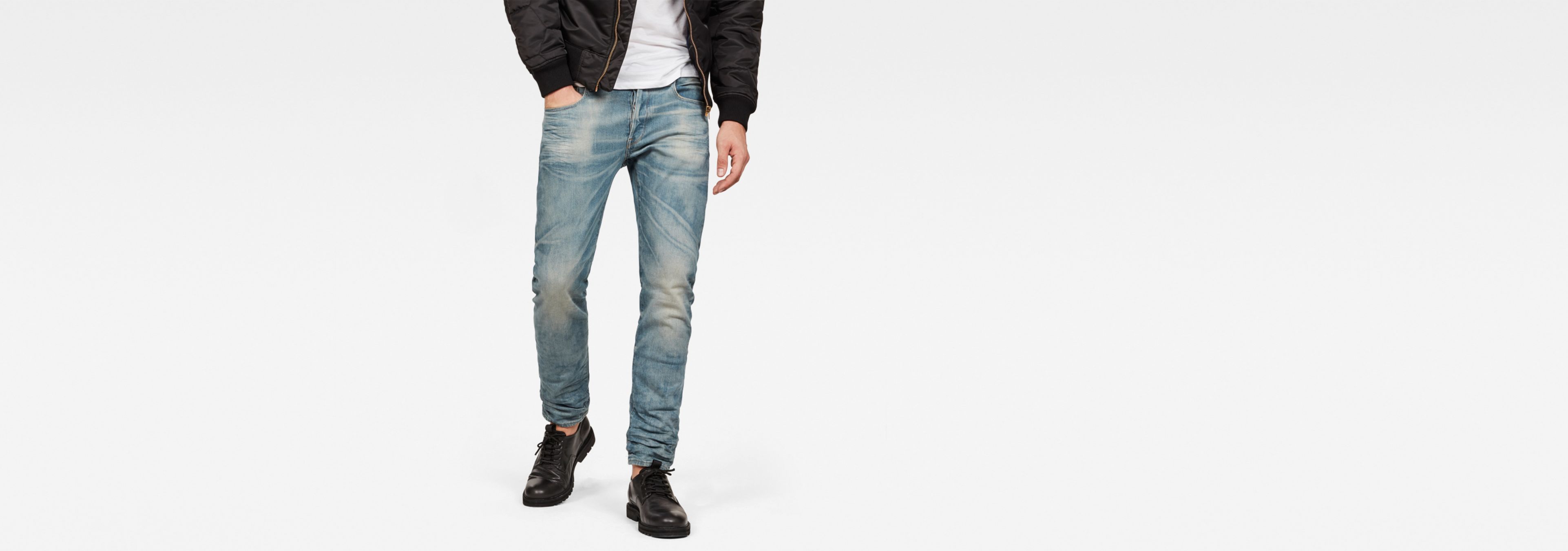 3301 Slim Jeans | Medium blue | G-Star RAW® NL