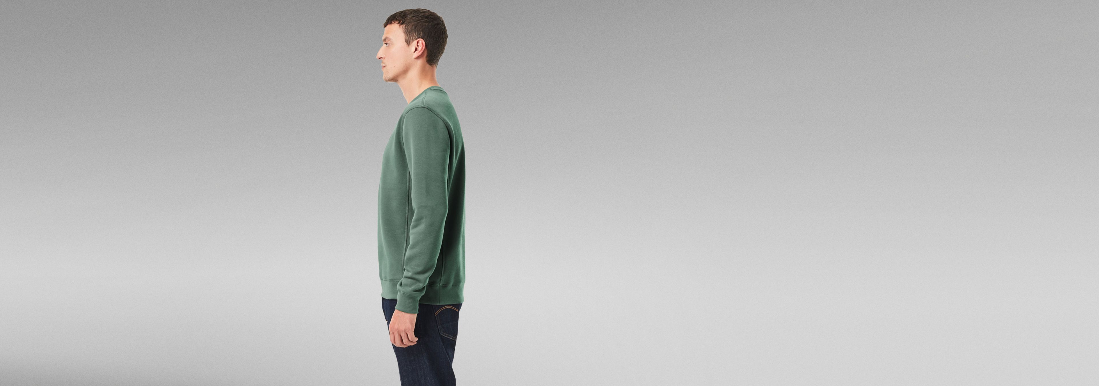Premium Core Sweatshirt | Green | G-Star RAW® US
