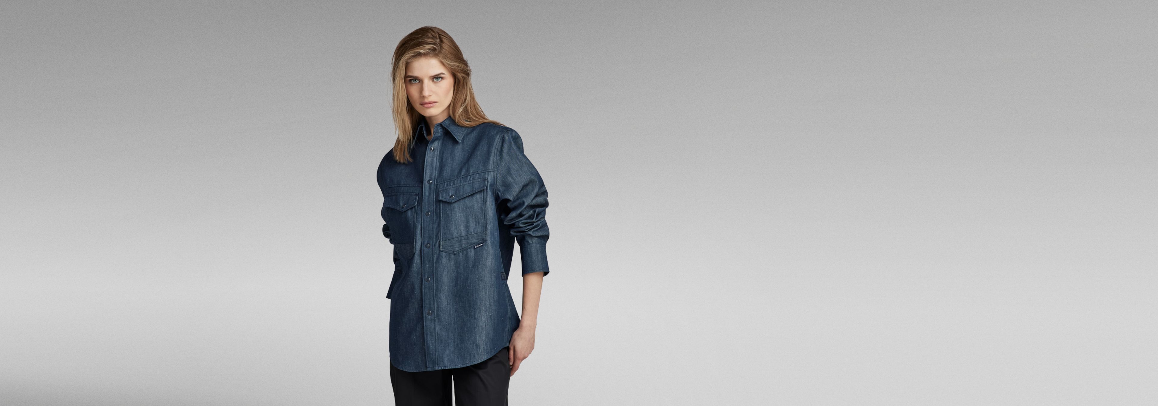 G-Star Herren Dakota Slim Hemd - Moderner Casual Style