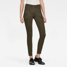G-Star RAW® Blossite G-Shape Army High Skinny Pant Green model front