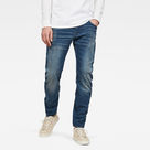 G-Star RAW® Arc 3D Slim Jeans Medium blue front flat