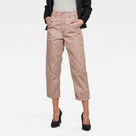 G-Star RAW® Army City Mid Boyfriend Straight Pants Pink model front