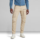 G-Star RAW® Rovic Zip 3D Straight Tapered Pants Beige