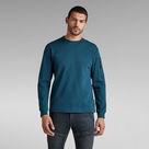 G-Star RAW® Lightweight Zip Pocket Relaxed Sweater Dark blue