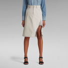 G-Star RAW® 3301 A-line Midi Ripped Skirt Other