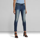 G-Star RAW® 3301 Mid Skinny Ankle Jeans Medium blue