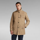 G-Star RAW® Utility HB Tape Padded Trench Brown