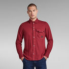 G-Star RAW® Bound Pocket Slim Shirt Red