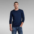 G-Star RAW® Premium Basic Knitted Sweater Dark blue