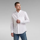 G-Star RAW® Regular Shirt Bomber Collar White