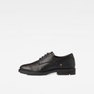 G-Star RAW® Vacum II NTC Leather Shoes Black side view