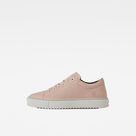 G-Star RAW® Rocup Tumbled Nubuck Sneakers Pink side view