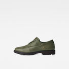 G-Star RAW® Vacum II NTC Leather Shoes Green side view