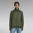 G-Star RAW® Cable Turtle Knit Multi color