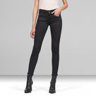 G-Star RAW® Lynn Mid Super Skinny Jeans Black