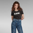 G-Star RAW® RAW. Slim Graphic Top Black
