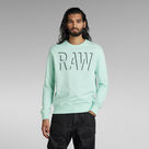 G-Star RAW® RAW Graphic Sweater Green