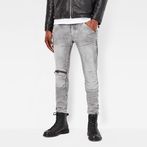G-Star RAW® 5620 G-Star Elwood 3D Zip Knee Jeans Grey