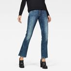 G-STAR® Midge Skinny Bootcut Jeans Mittelblau