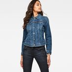 G-STAR® 3301 Slim Jacket Medium blue model front