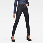 G-STAR® 5622 Mid Waist Skinny Jeans Black