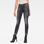 G-STAR® Lynn Mid Skinny Jeans Black model front