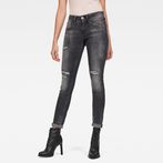 G-Star RAW® Lynn Mid Skinny Jeans Black model front