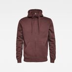 G-Star RAW® Premium Core Hooded Zip Sweatshirt Purple