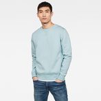 G-Star RAW® Premium Core Sweater Light blue model front