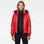 G-Star RAW® Short Padded Jacket Red model front